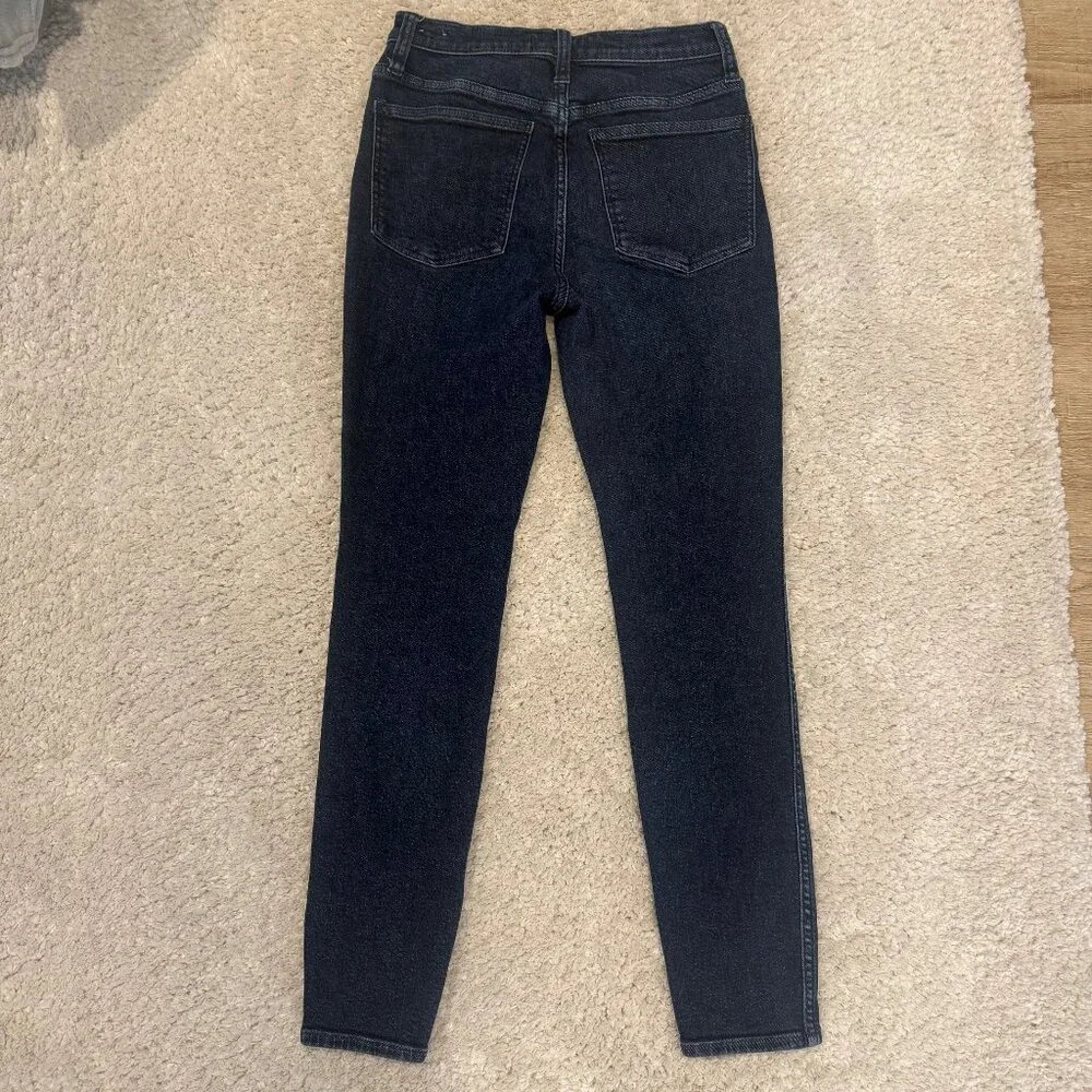 Madewell 10” High Rise Skinny Jeans Dark Wash Size 27 - Picture 5 of 9